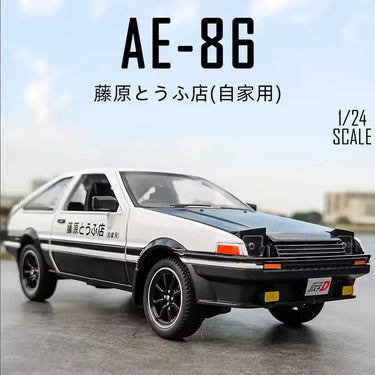 1:24 MINIAUTO TOYOTA AE86 ALLOY DIECAST MODEL